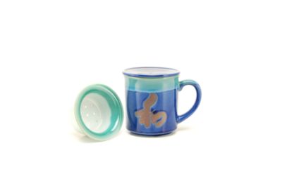 Harmony Blue Tea Mug with Infuser<br />